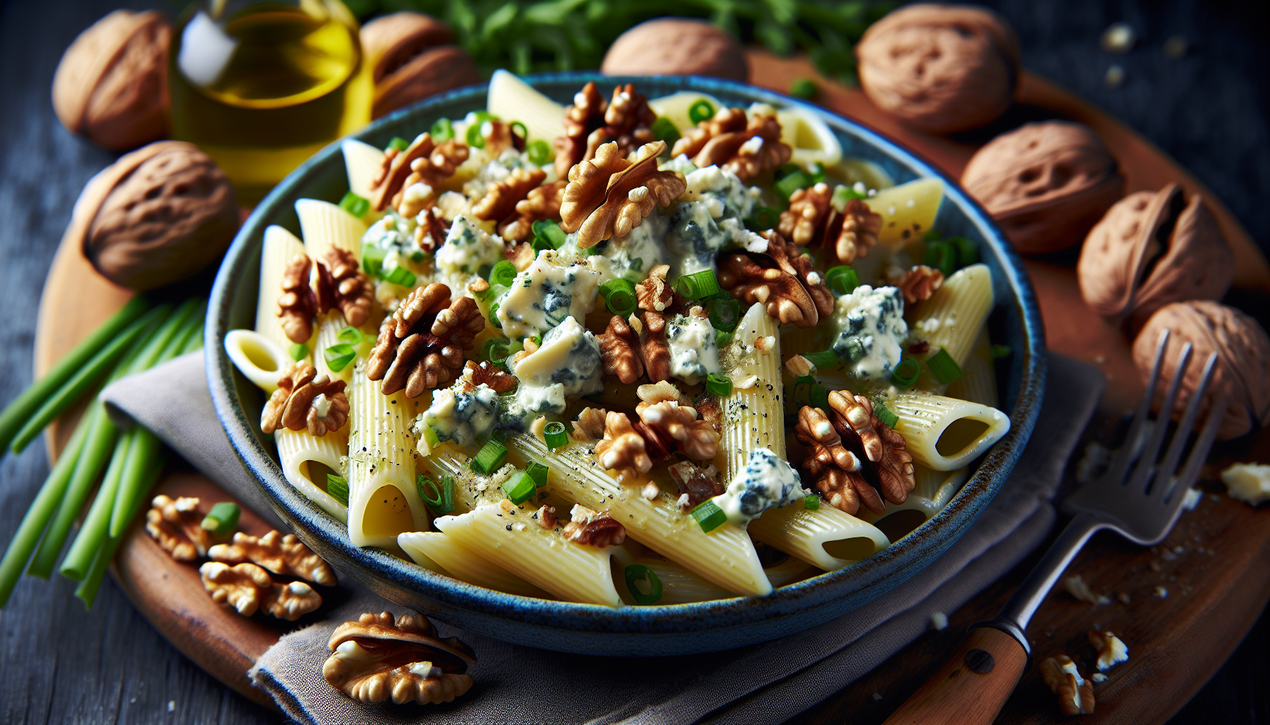 pasta gorgonzola e noci